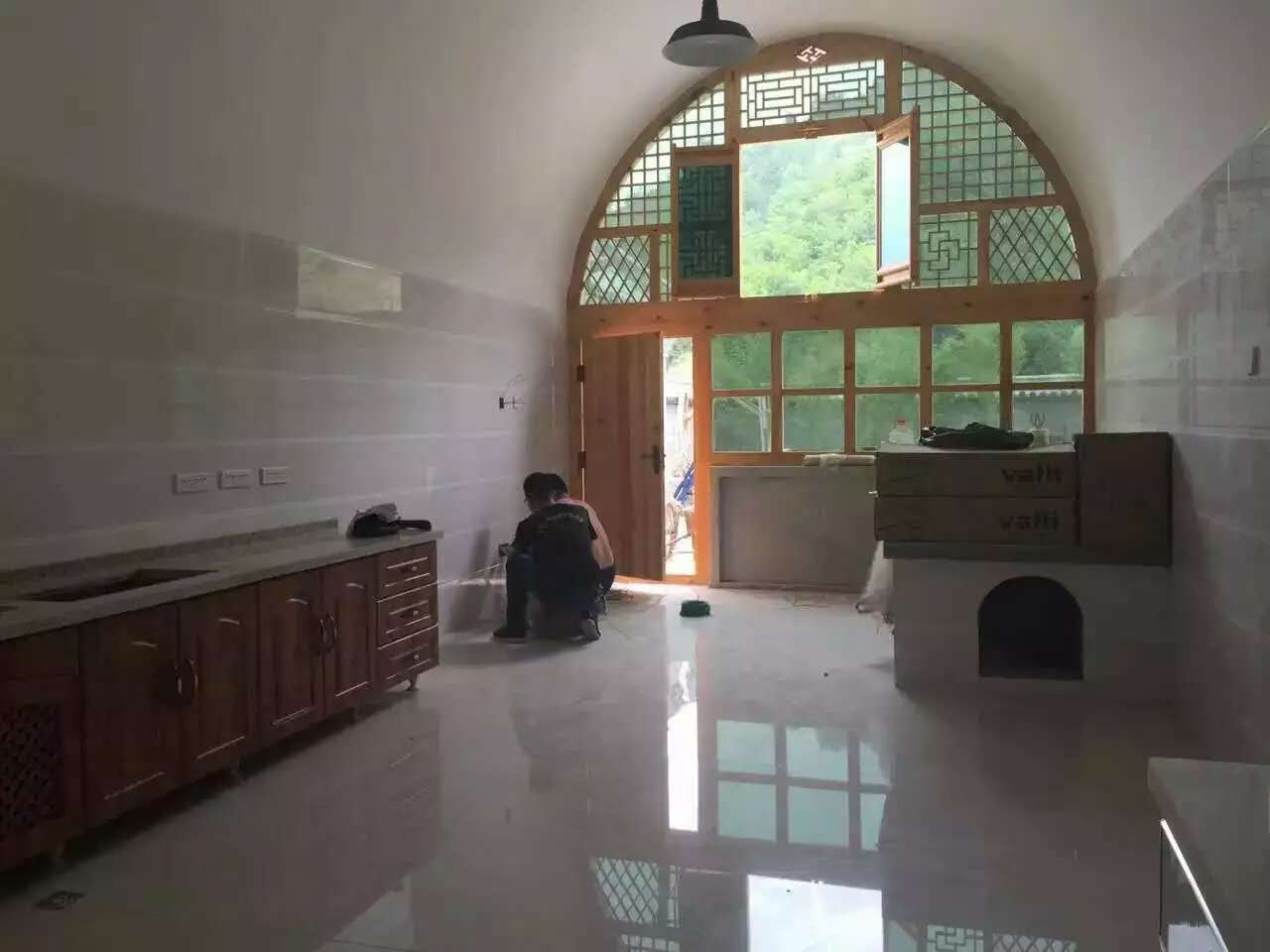 延安窑洞电地暖安装工程