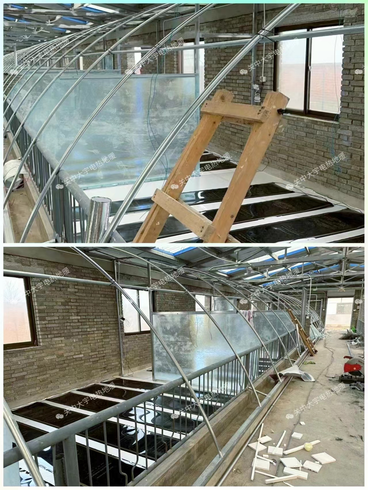 鸵鸟养殖供暖石墨烯电地暖案例分享