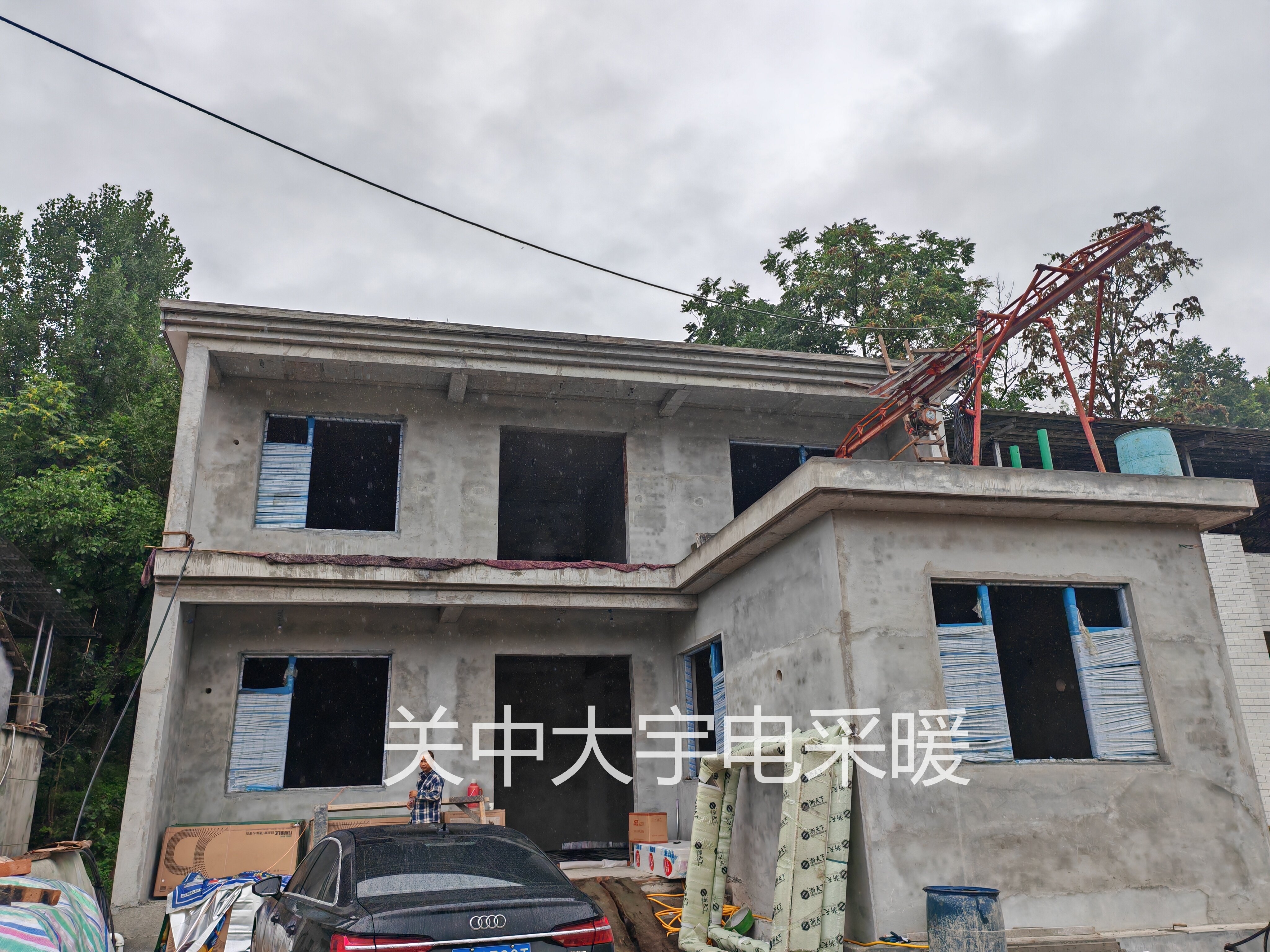 商洛市山阳县农村自建房发热电缆地暖安装